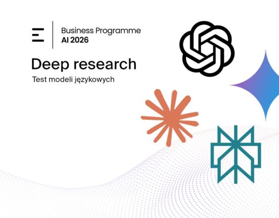 obrazek do artykułu: Który deep research daje najlepsze źródła? Test 4 narzędzi na tym samym temacie. napisy na białym tle
